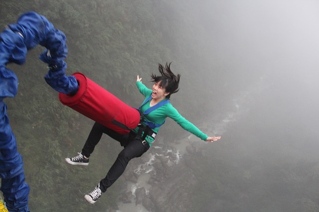 bunge jumping